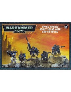 GW 48-29 Space Marines Scouts w. Sniper Rifles