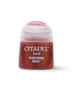 Citadel 21-04 Base: Khorne Red 12 ml.