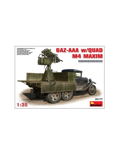 MiniArt 35177 GAZ-AAA w/quad M4 Maxim