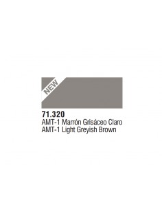 Vallejo 71320 MODEL AIR AMT-1 Light Greyish Brown 17ml