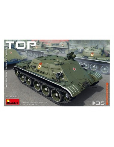 MiniArt 37038 TOP Armoured Recovery Vehicle (SU-122-54 Base)