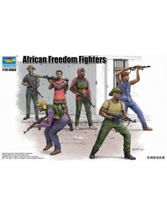 Trumpeter 0438 African Freedom Fighters Figure Set (6)
