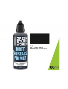 Green Stuff 500998 Matt Surface Primer 60ml - Black