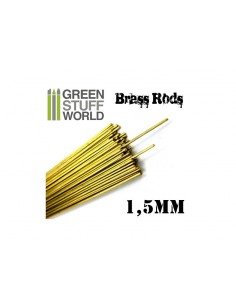 Green Stuff 9218 Brass Rods 1.5mm