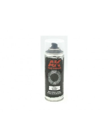 AK Interactive 1040 Spray - Fine Primer Black
