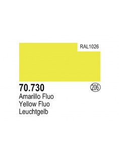 Vallejo (206) 70730 MODEL COLOR Yellow Fluorescent 17ml