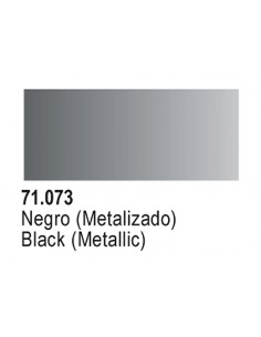 Vallejo 71073 MODEL AIR Black (Metallic) 17ml