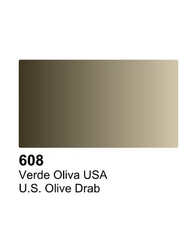 Vallejo 70608 Acrylic Primer - U.S. Olive Drab 17ml
